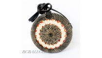 Wholesale Ethnic Balinese Summer Rattan Sling Bag 